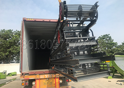 belt fertilizer conveying equipment loading and delivery