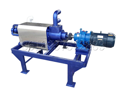 screw extrusion type solid-liquid separator machine