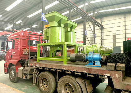 vertical fertilizer crushing machine delivery